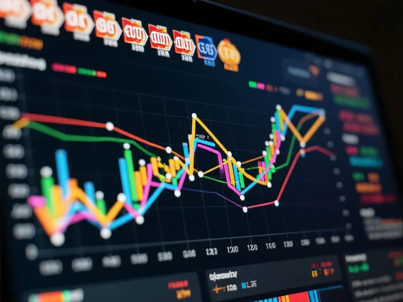 高级走势图表界面